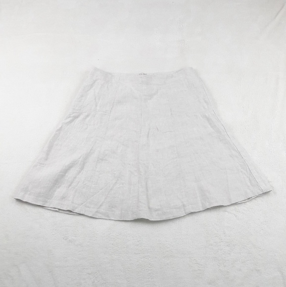 Ann Taylor Loft Linen Flare Skirt - Picture 2 of 4
